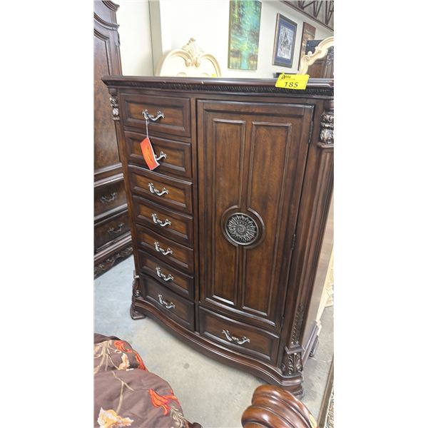 8-DRAWER 1-DOOR HIGHBOY DRESSER