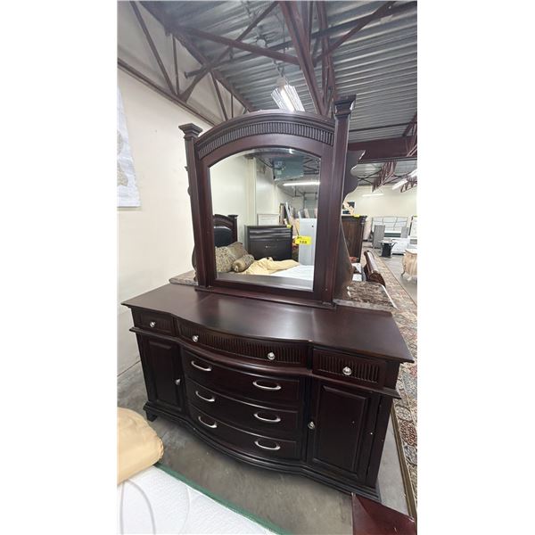 DRESSER WITH MIRROR