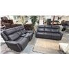 Image 1 : 2-PC LEATHER SOFA SET INCLUDING; ELECTRIC RECLINING THEATER STYLE SECTIONAL SOFA & ELECTRIC
