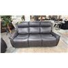 Image 2 : 2-PC LEATHER SOFA SET INCLUDING; ELECTRIC RECLINING THEATER STYLE SECTIONAL SOFA & ELECTRIC
