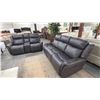 Image 5 : 2-PC LEATHER SOFA SET INCLUDING; ELECTRIC RECLINING THEATER STYLE SECTIONAL SOFA & ELECTRIC