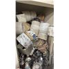 Image 2 : ASSORTED FLOOR & TABLE LAMPS & LAMP SHADES