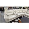 Image 3 : 7-PC LEATHER ELECTRIC RECLINING SECTIONAL SOFA WITH CUPHOLDERS & STORAGE
