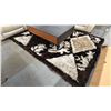 Image 1 : PATTERNED SHAG AREA RUG