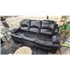 Image 2 : 3-PC LEATHER ELECTRIC RECLINING SOFA SET INCLUDING; SOFA, LOVESEAT & LOUNGE CHAIR