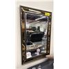 Image 1 : LARGE FRAMED BEVELED MIRROR