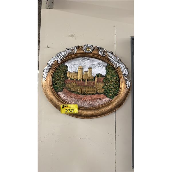 FRAMED WALL ART (DAMAGED)