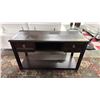 Image 1 : 2-DRAWER WOOD HALL TABLE (COSMETIC DAMAGE)