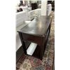 Image 2 : 2-DRAWER WOOD HALL TABLE (COSMETIC DAMAGE)