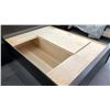 Image 4 : 3-PC BEDROOM SUITE INCLUDING; QUEEN SIZE BED WITH STORAGE & (2) NIGHT STANDS