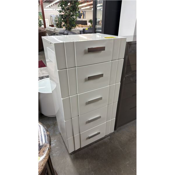 5-DRAWER DRESSER WITH POP-UP MIRROR & JEWELRY STORAGE