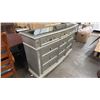 Image 2 : MODERN 12-DRAWER MIRROR TOP DRESSER (MIRROR DAMAGED)