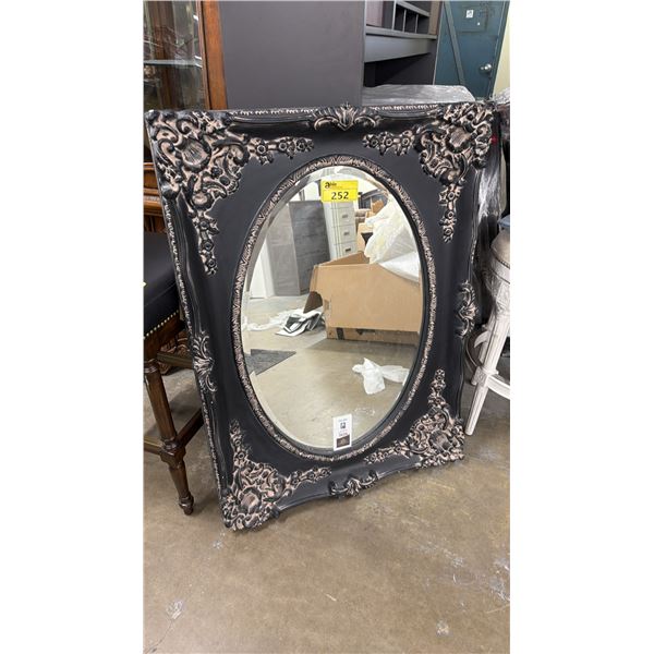 FRAMED BEVELED MIRROR