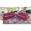 Image 1 : 2-PC FABRIC SOFA SET