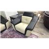 Image 4 : 3-PC MODERN LEATHER SOFA SET INCLUDING; SOFA, LOVESEAT & LOUNGE CHAIR