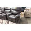 Image 1 : LEATHER ELECTRIC RECLINER