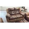 Image 3 : 3-PC RECLINING FABRIC SOFA SET INCLUDING; SOFA, LOVESEAT & CHAIR