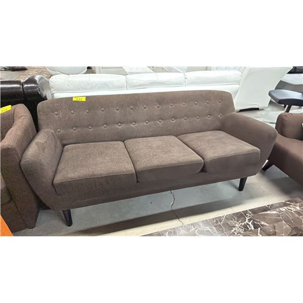 BUTTON BACK FABRIC SOFA