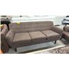 Image 1 : BUTTON BACK FABRIC SOFA
