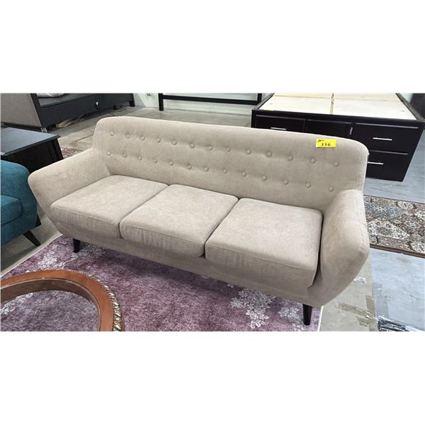 FABRIC BUTTON BACK SOFA