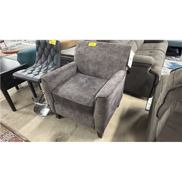 BEST HOME FURNISHINGS FABRIC LOUNGE CHAIR