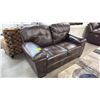Image 2 : LEATHER LOVESEAT