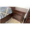 Image 3 : 3-PC BEDROOM SUITE INCLUDING; KING SIZE BED WITH CLASSIC COMFORT MATTRESS, BEDDING & (2) NIGHT