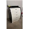 Image 1 : MODERN BOW FRONT 5-DRAWER DRESSER