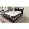 Image 1 : QUEEN SIZE BED WITH AUGUSTA RESTONIC CONFORTCARE SELECT MATTRESS & BOX SPRING