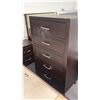 Image 2 : 4-PC BEDROOM SUITE INCLUDING; QUEEN SIZE BED WITH STORAGE, HIGHBOY DRESSER & (2) NIGHT STANDS