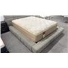 Image 2 : QUEEN SIZE BED WITH MATTRESS (MATTRESS REQUIRES CLEANING)