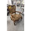 Image 1 : PATTERNED FABRIC ARM CHAIR