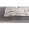 Image 3 : MODERN FAUX GRANITE DINING TABLE (DAMAGED)