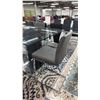 Image 3 : MODERN GLASS TOP DINING TABLE WITH 4 CHAIRS