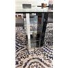 Image 4 : MODERN GLASS TOP DINING TABLE WITH 4 CHAIRS