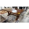 Image 1 : WOOD DINING TABLE