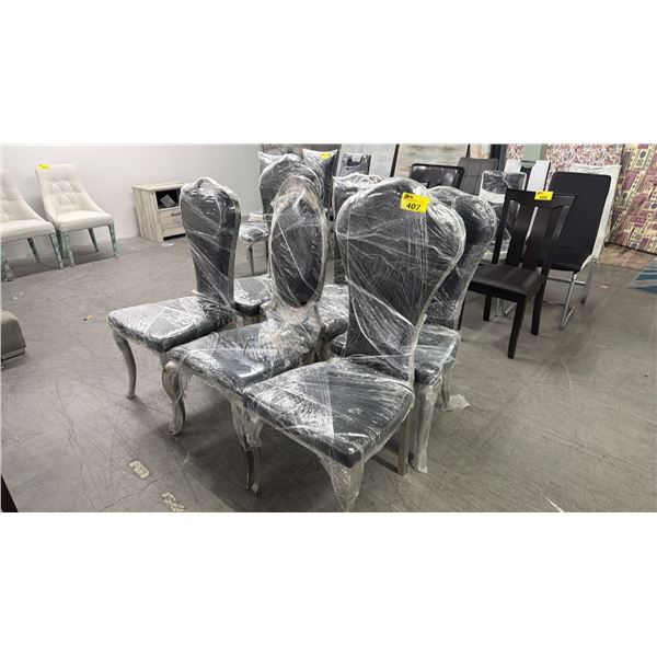 6 DINING CHAIRS
