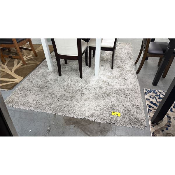 PATTERNED SHAG AREA RUG