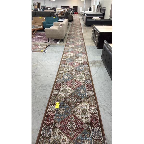 LARGE PATTERNED FLOOR RUNNER