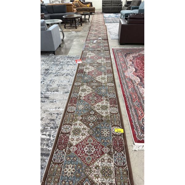 LARGE PATTERNED FLOOR RUNNER