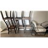 Image 5 : CONTENTS OF ROOM INCLUDING; LOUNGE CHAIR, DINING CHAIRS, TABLES & MORE *MUST TAKE ALL IN PHOTOS*