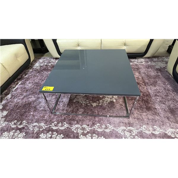 CHROME BASE SQUARE TABLE