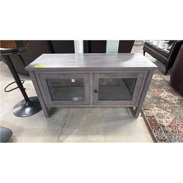 2-DOOR CABINET (GLASS DAMAGED)