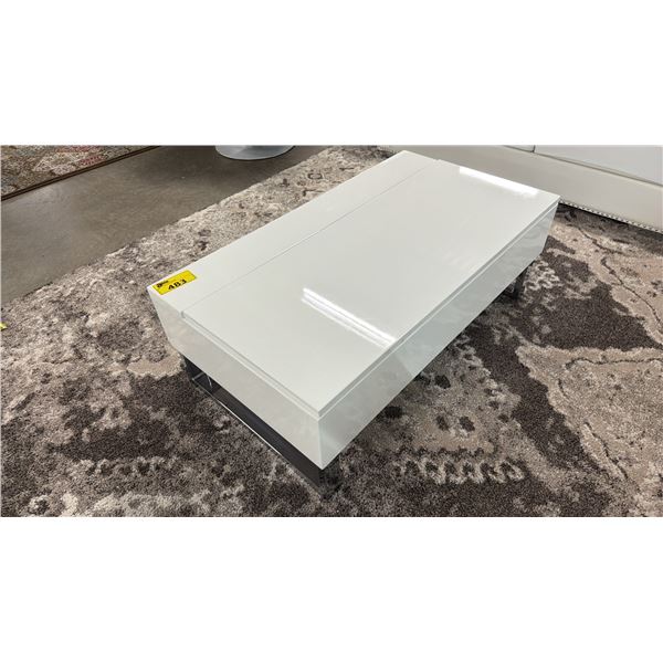 MODERN PULL TOP COFFEE TABLE