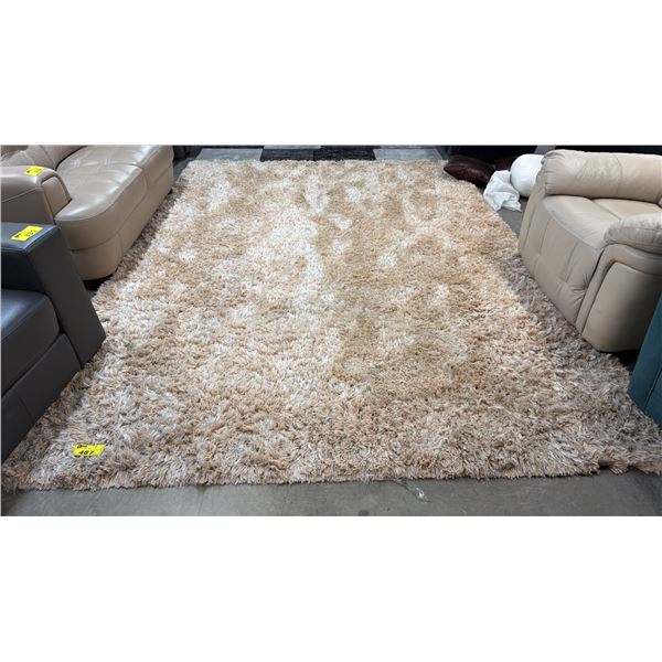 PATTERNED SHAG AREA RUG