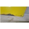 Image 11 : Bombardier Ski-Doo Vintage Dealer Sign, Black and Yellow with Logo Double Sided Painted Metal 1967