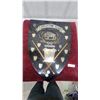 Image 1 : Carleton Club Winnipeg Billiard Championship Shield Trophy Plaque, Presented by H.M. Agnew 1930