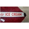 Image 4 : Silverwood's Purity Ice Cream Porcelain Door Bar 3 x 32" Vintage