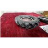Image 3 : Dominion Royal Grip Master Farm Tractor & Royal Master Tire Ashtrays with Glass Inserts, Set of 2