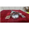 Image 4 : Vintage Chrome Door Bell with Star of David Decorative Mounting Plates, Approx. 12 "Inches